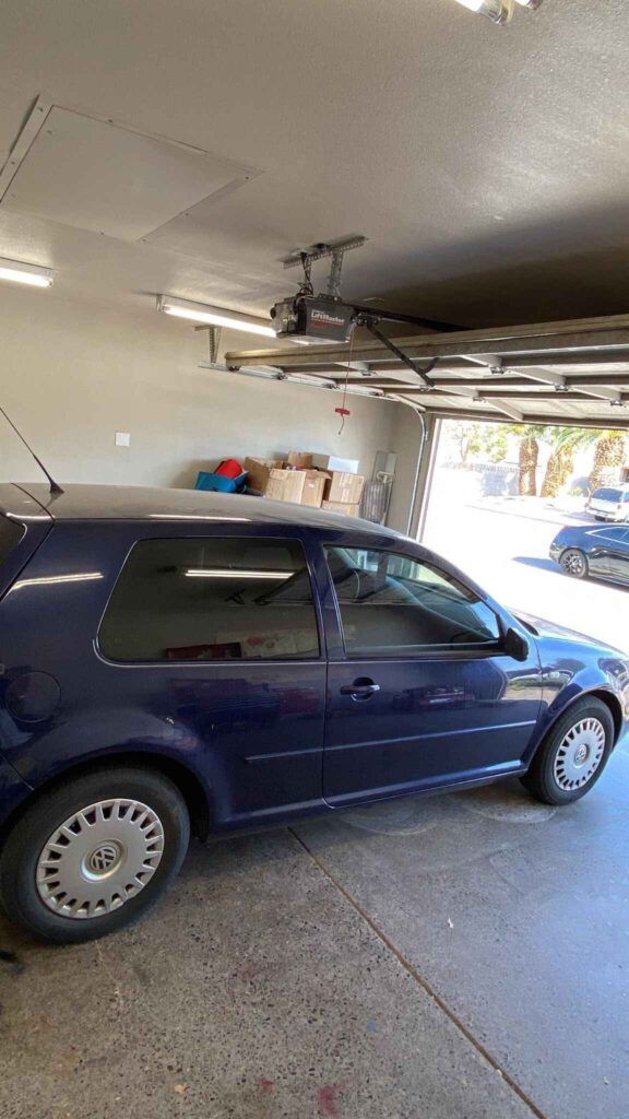 2009 Volkswagen Golf with HiTek Window Tinting - Professional Auto Tinting in Las Vegas