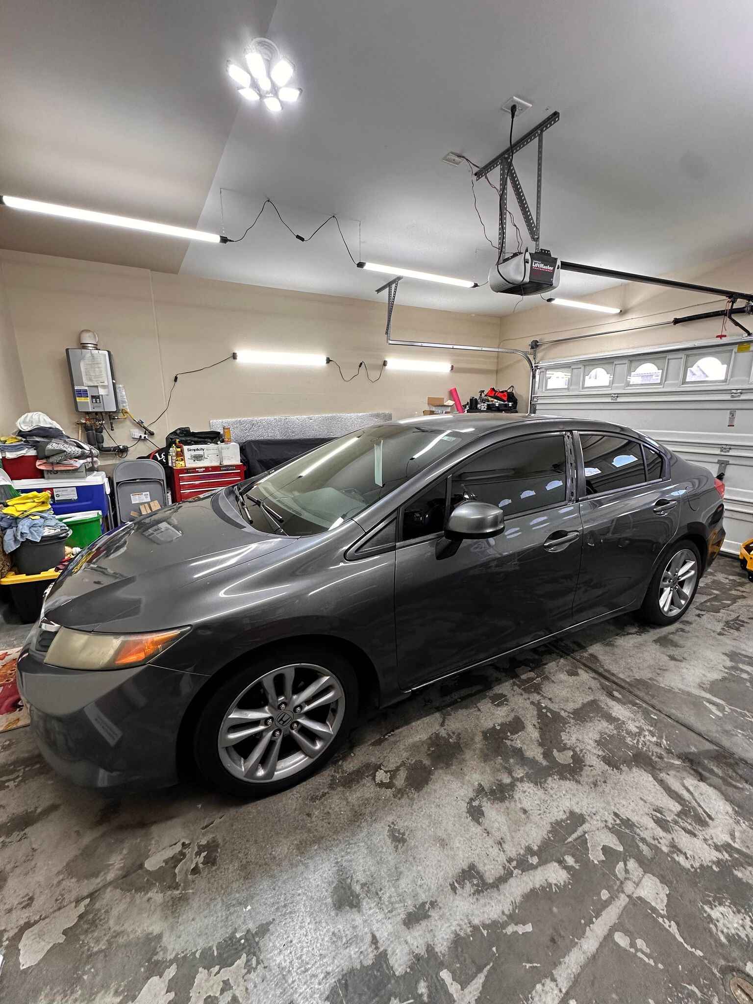 2012 Honda Civic Sedan with HiTek Window Tinting - Professional Auto Tinting in Las Vegas