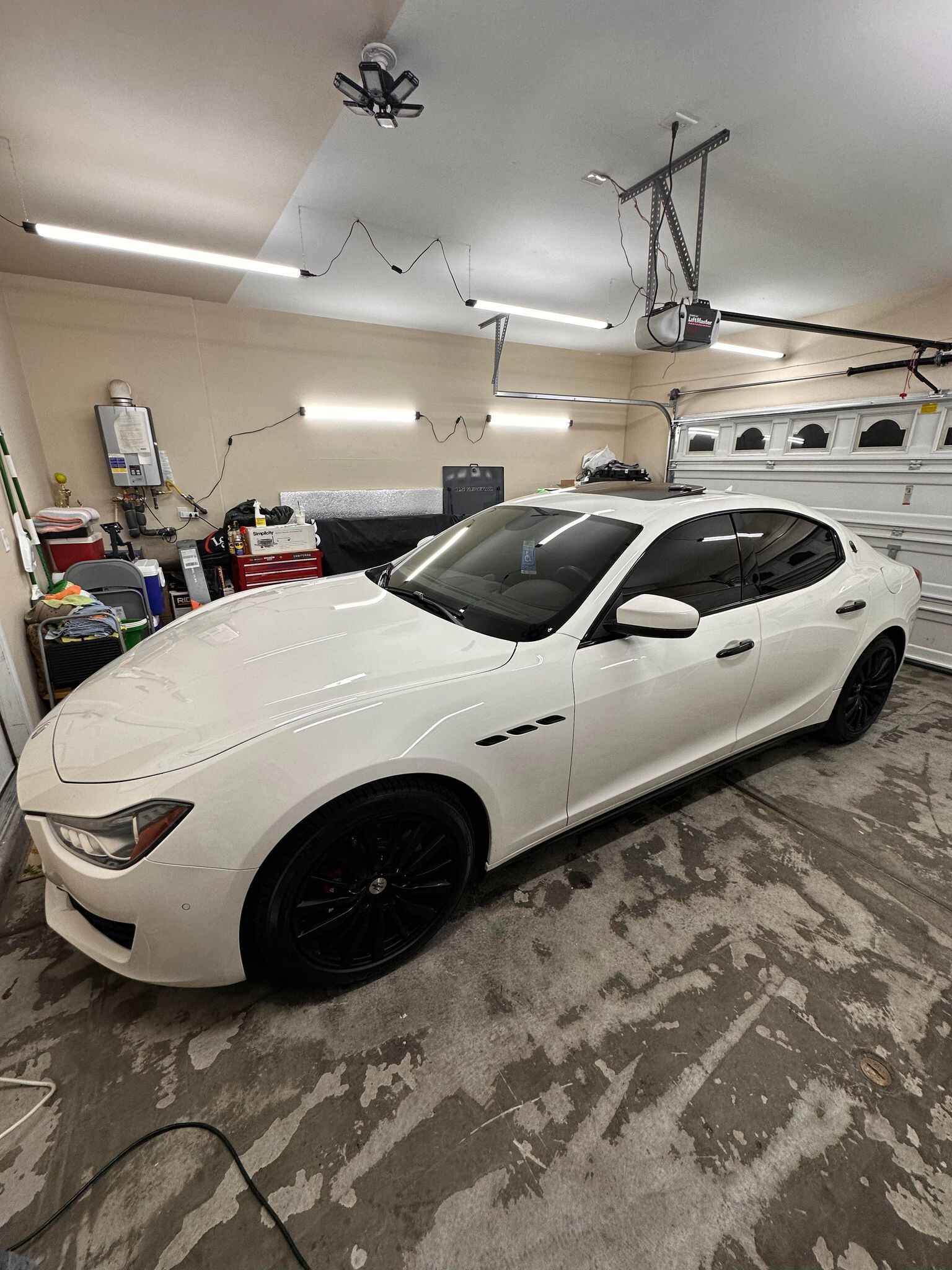 2021 Maserati Ghibli with HiTek Window Tinting - Premium Auto Tinting Services in Las Vega