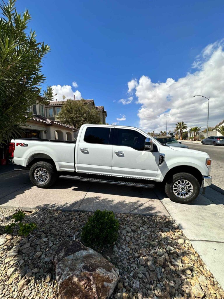 2022 Ford F-250 with HiTek Window Tinting - Professional Auto Tinting Solutions in Las Vegas