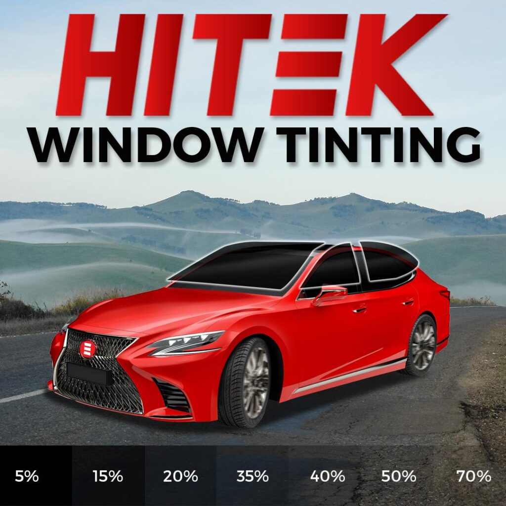 Enhance your vehicle with HiTek Window Tinting