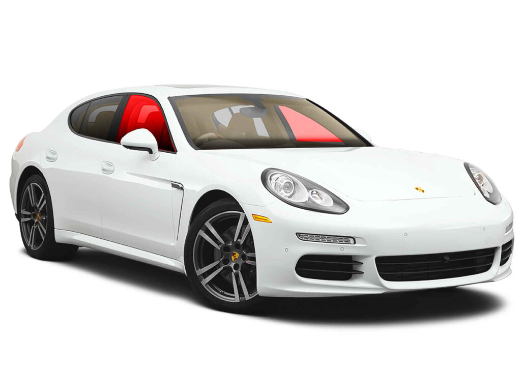 Porsche Panamera with Tinted Side Windows