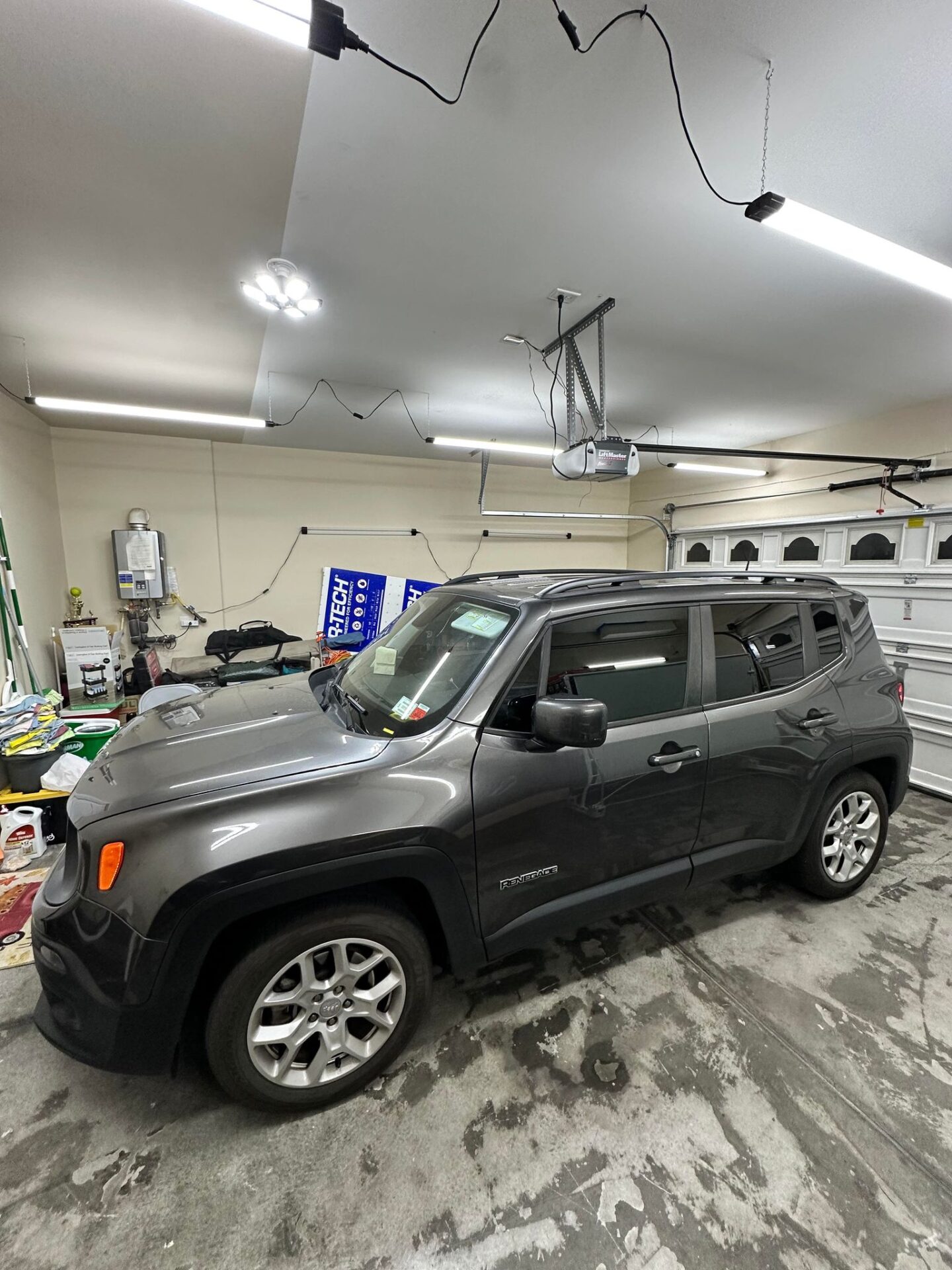 SUV with dark window tint parked in Las Vegas, NV, showcasing enhanced privacy and style