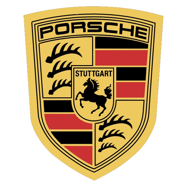 The PORSCHE brand logo